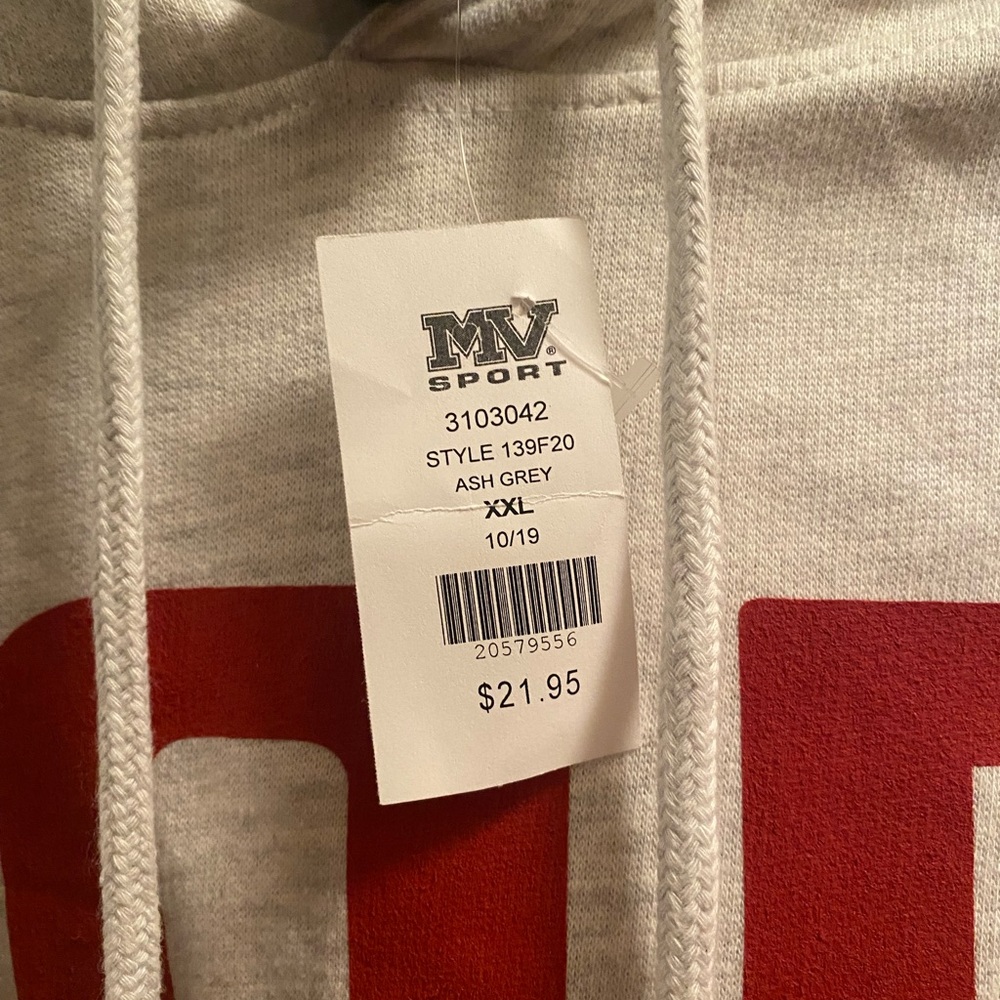NWT Coe College Hooded Sweatshirt - Picture 4 of 5